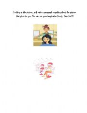 English Worksheet: When you are in Salon