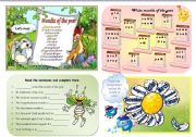 English Worksheet: Months of the year