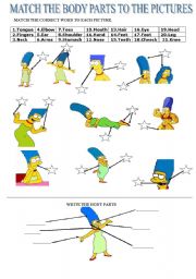 BODY PARTS - MARGE SIMPSON