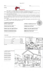 English Worksheet: HAPPY EARTH 1 UNIT 1