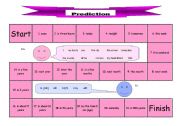 English Worksheet: Board game - Future predictions