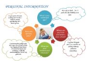 English Worksheet: Personal information (2 pages)