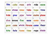 English Worksheet: Long vowel words