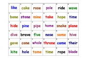 Long vowel words