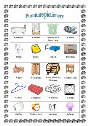 Furniture pictionary (4th part)