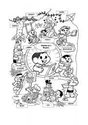 English Worksheet: Childrens Rights