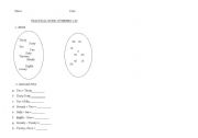 English worksheet: numbers1-100