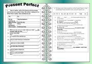 English Worksheet: Present perfect simple practice