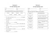 English Worksheet: Seasons