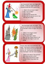 English Worksheet: mini comprehensions