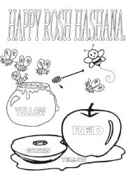 English Worksheet: coloring page