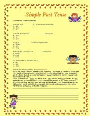 Simple Past Tense