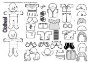 English Worksheet: Clothes!