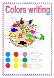 COLORS WRITING