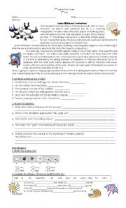 English Worksheet: New headway elementary unit 12/13