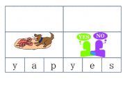 English worksheet: hidden picture game y,z,qu