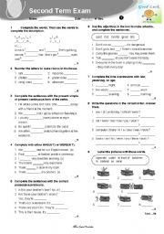 English Worksheet: exam