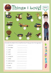 English Worksheet: Means of transport