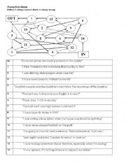 English Worksheet: Correction Maze