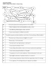 English Worksheet: Correction Maze