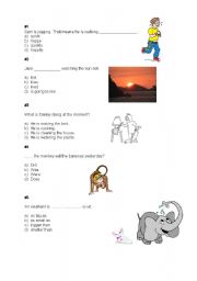 English worksheet: general revision test for kids 1