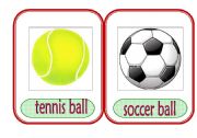 English Worksheet: Sports Equipment 1