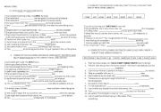 English Worksheet: Modal Verbs Exercicies