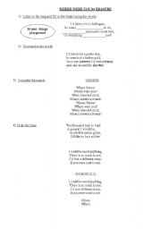 English worksheet:  a song by ERASURE