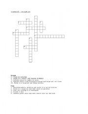 English Worksheet: Occupation Crosswords