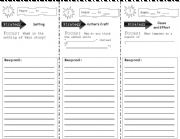 English Worksheet: Reading trifold