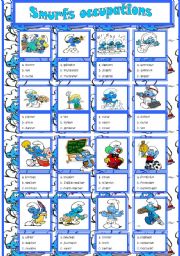 English Worksheet: Jobs Multiple choice exercise