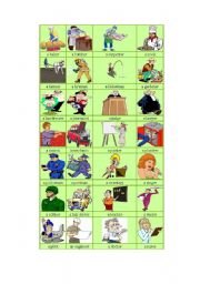 English Worksheet: jobs
