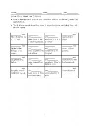 English Worksheet: Passive Voice