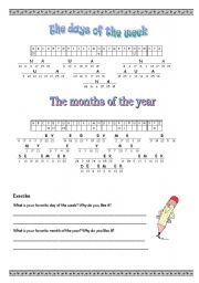 Months and days cryptomgram