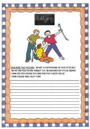 English Worksheet: BULLYING