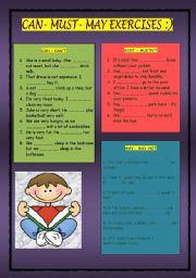 a cute modals worksheet! I hope you like it:)