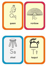 English Worksheet: Alphabet 3(4)