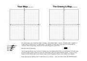 English Worksheet: Battleships coordinates