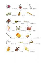 musical instruments