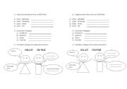 English worksheet: greetings