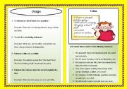 English Worksheet: Punctuation Series: Colon