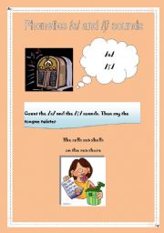 English Worksheet: Phonetics /s/ and /∫/. Tongue twister