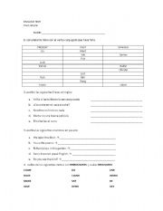 English worksheet: simple past quiz