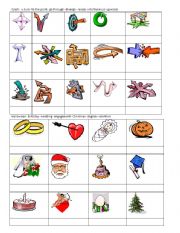 English worksheet: Label the picture