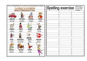 English Worksheet: Vocabulary 2 Nationalities