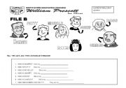 English Worksheet: THE FAMILY