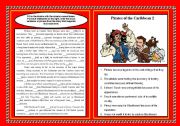 English Worksheet: Real Pirates of the Caribbean 2