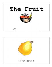 English Worksheet: The Fruit