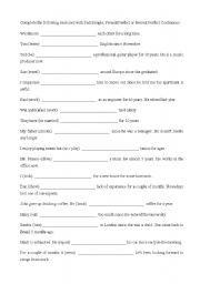 English Worksheet: The use of FOR and SINCE