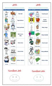 English Worksheet: Jobs